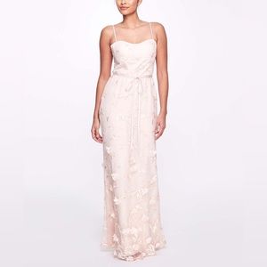 Marchesa Dusty Pink Maxi Dress